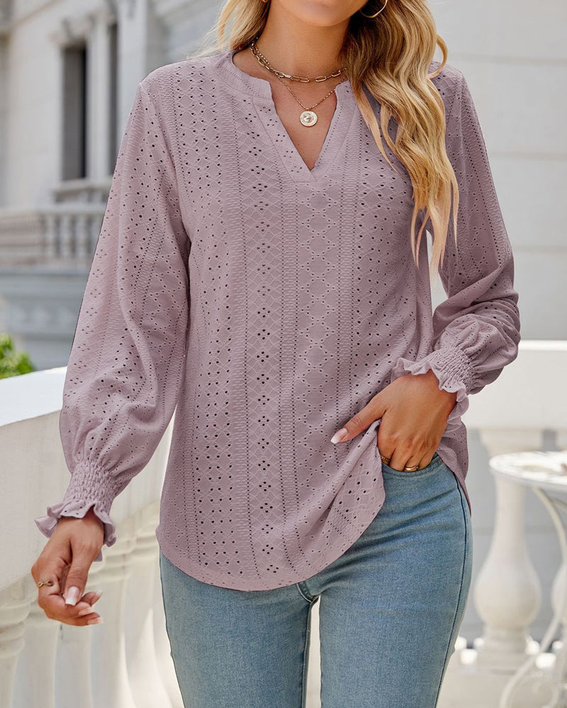 Lydia | Effortless and Trendy winter Blouse