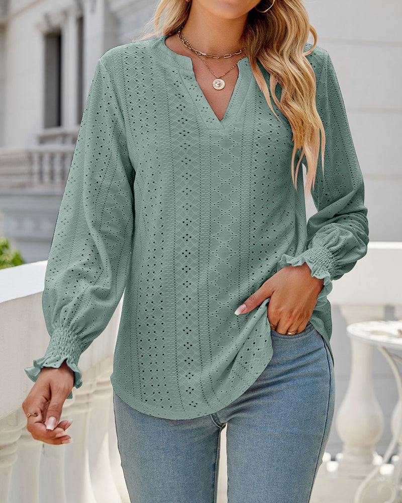 Lydia | Effortless and Trendy winter Blouse