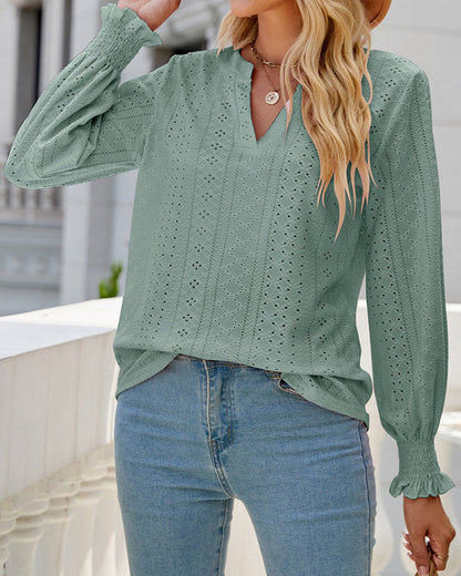 Lydia | Effortless and Trendy winter Blouse