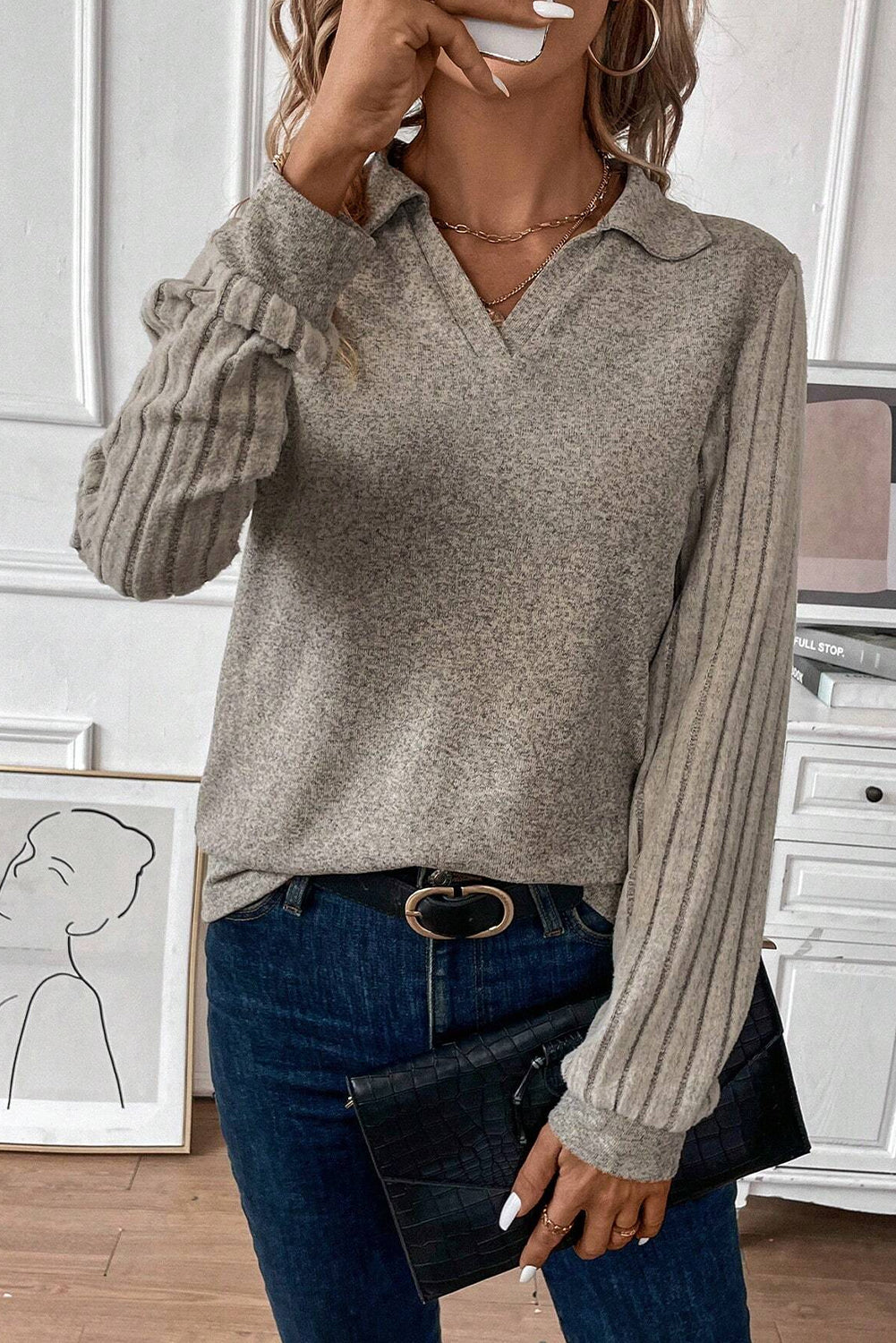 Litzy | Relaxed and Stylish winter Top