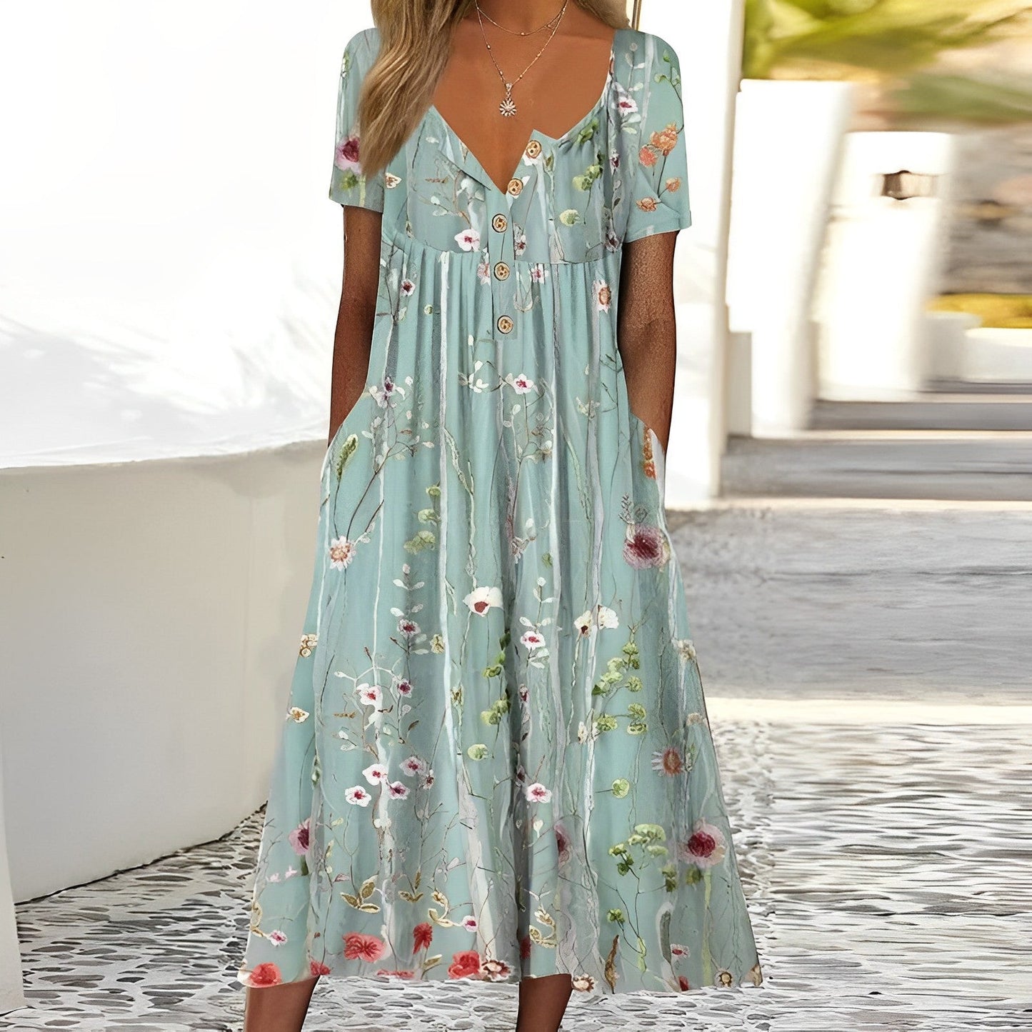 Angel® | Harbor Ocean Breeze Summer Dress