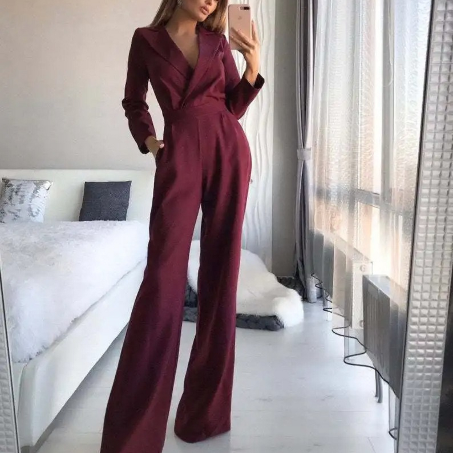 Anastasija | Casual and Fashionable winter Jumpsuit