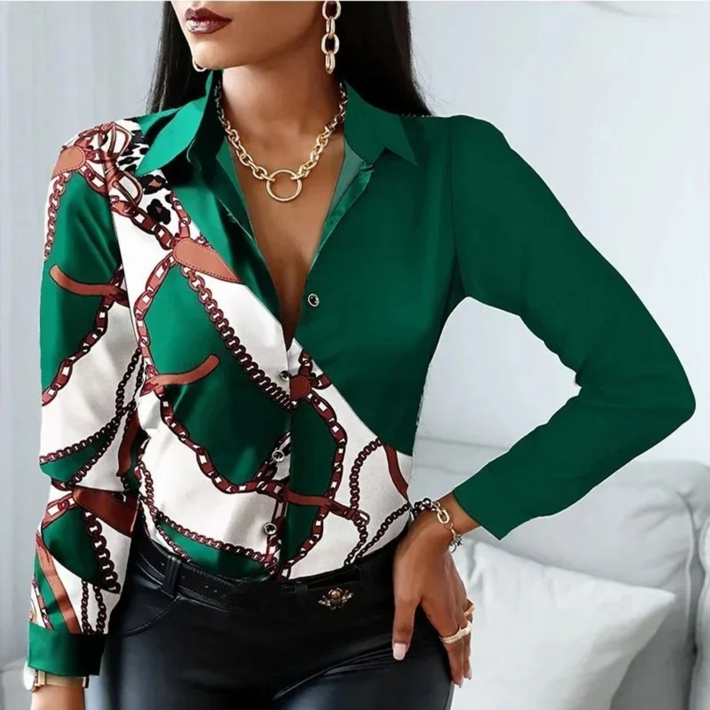 Alexa | Modern and Comfortable winter Blouse