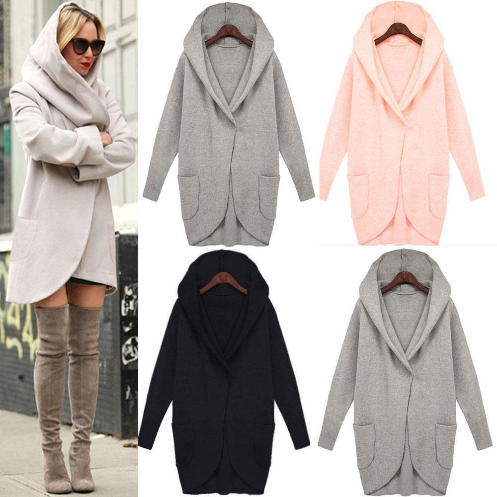 Autumn Long Sleeves Fashion Loose Wool Coat