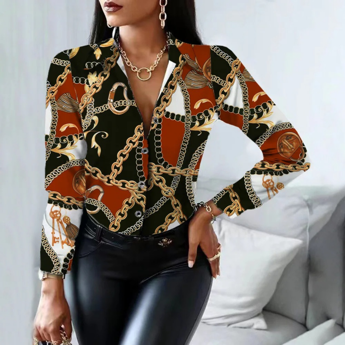 Marjeta | Modern and Versatile winter Blouse