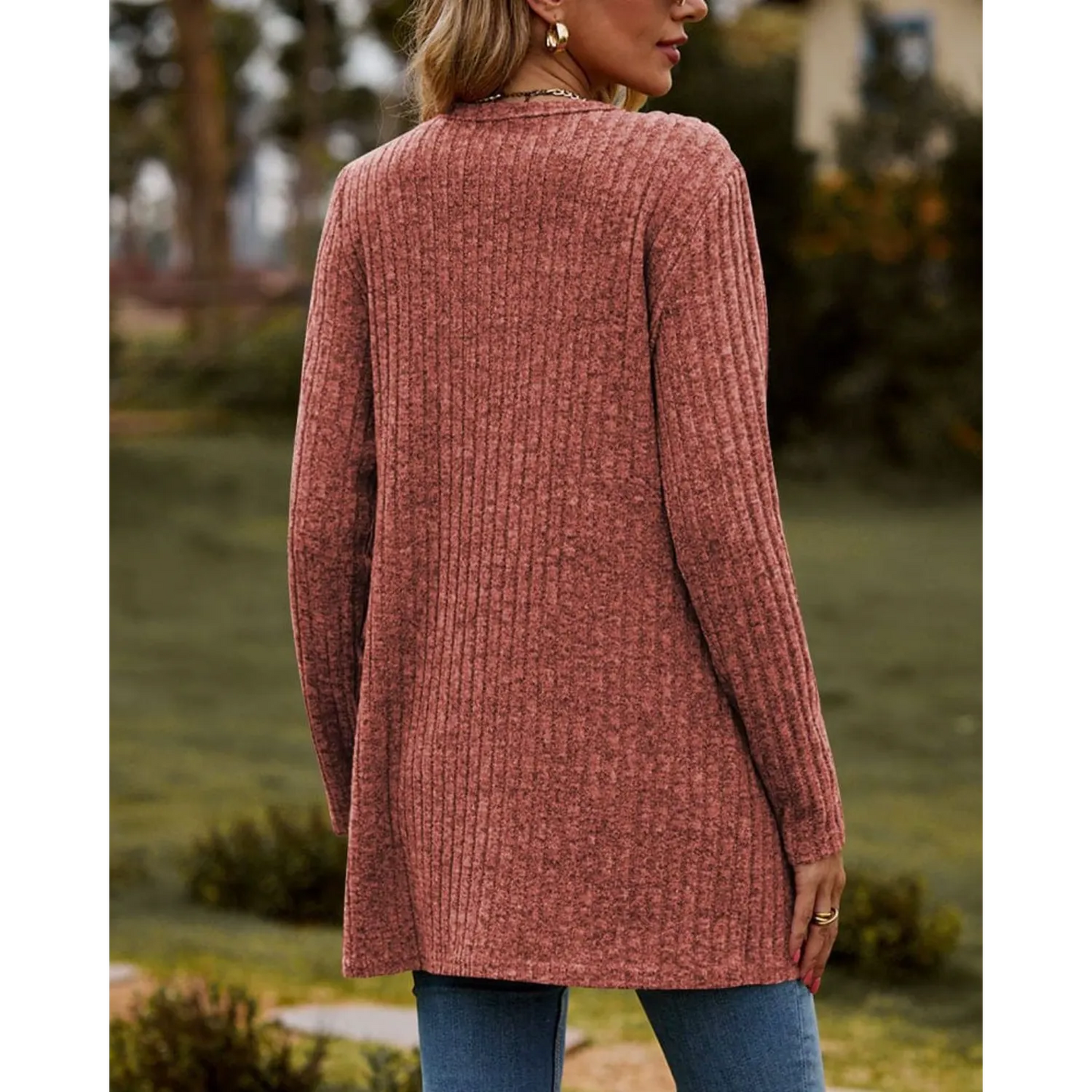 Wulfhilde | Fashionable and Effortless winter Cardigan