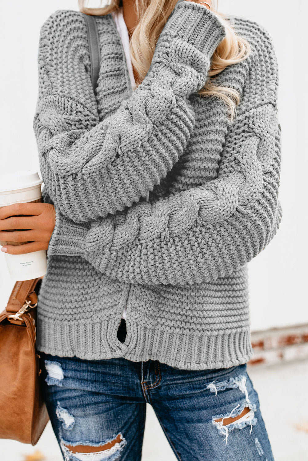 Sílvia | Casual and Fashionable winter Cardigan