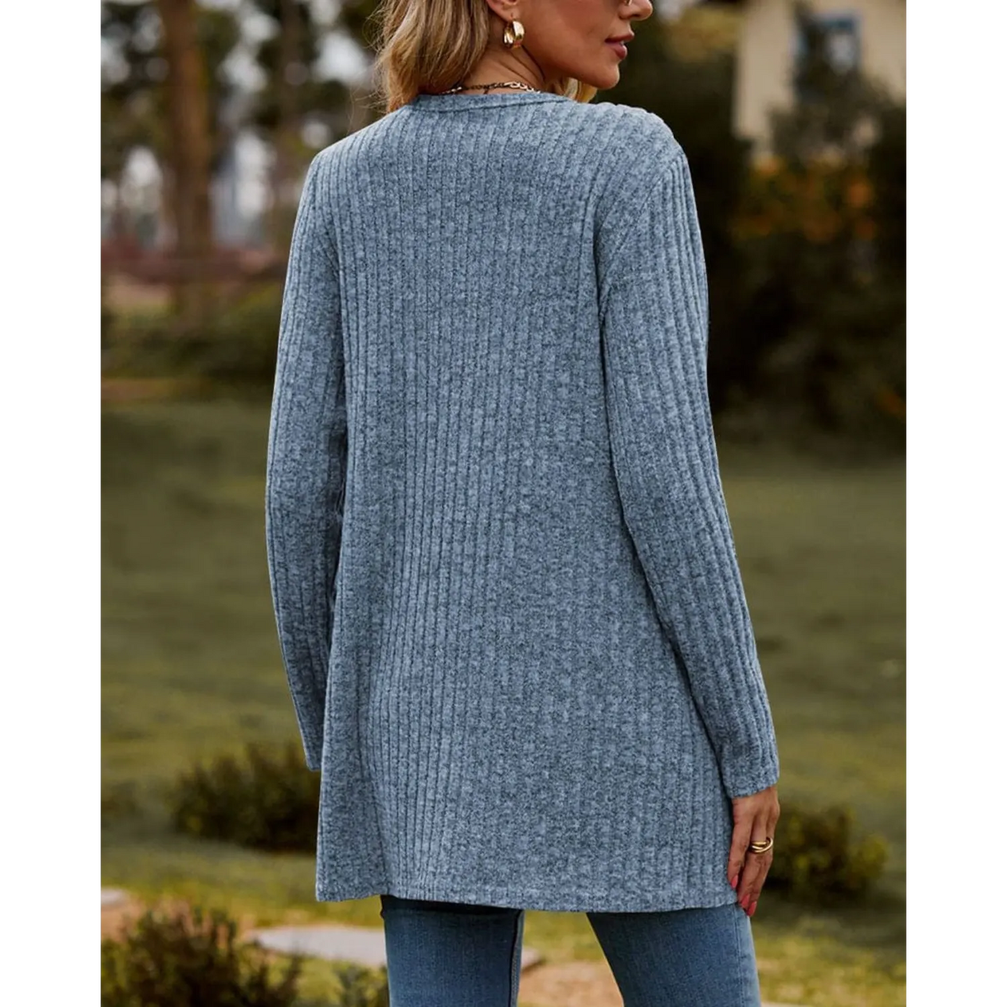 Wulfhilde | Fashionable and Effortless winter Cardigan