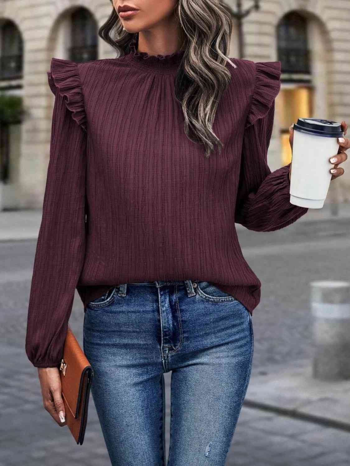 Bibiana | Casual and Fashionable winter Blouse