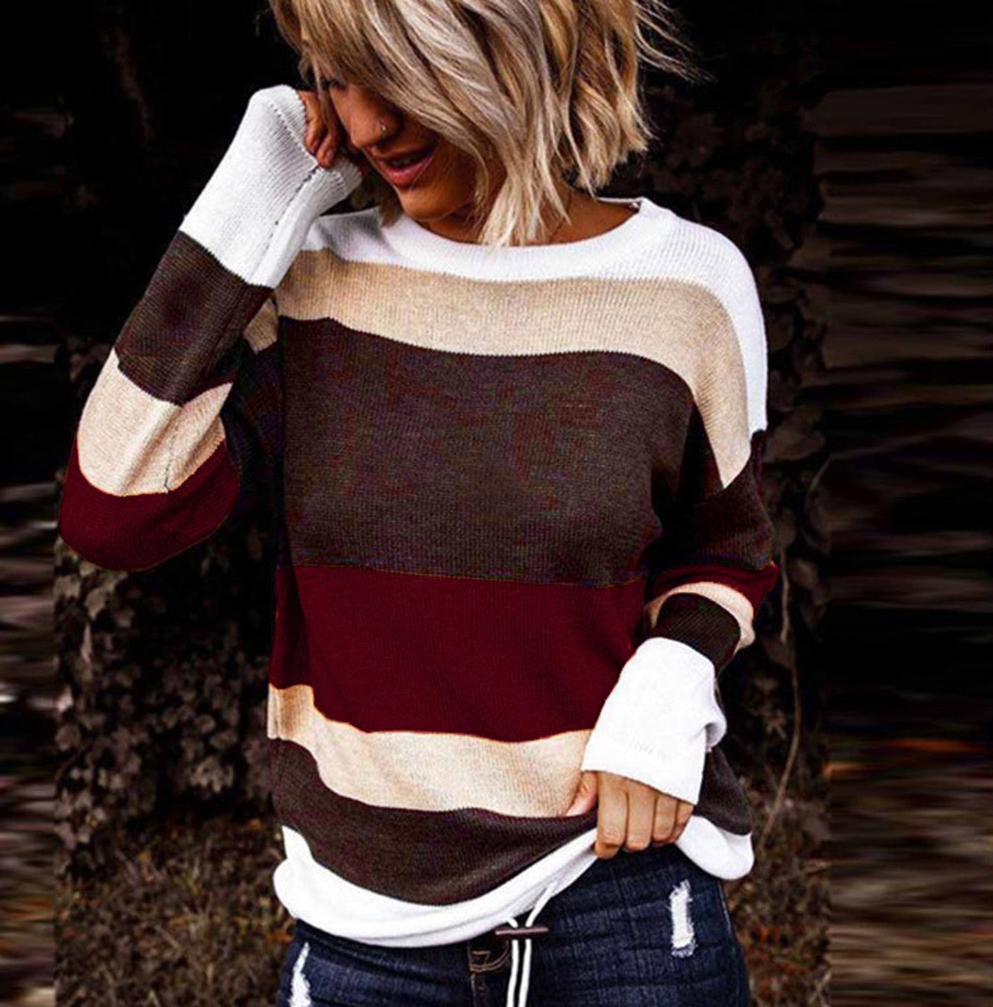 Leana | Effortless and Trendy winter T-shirt