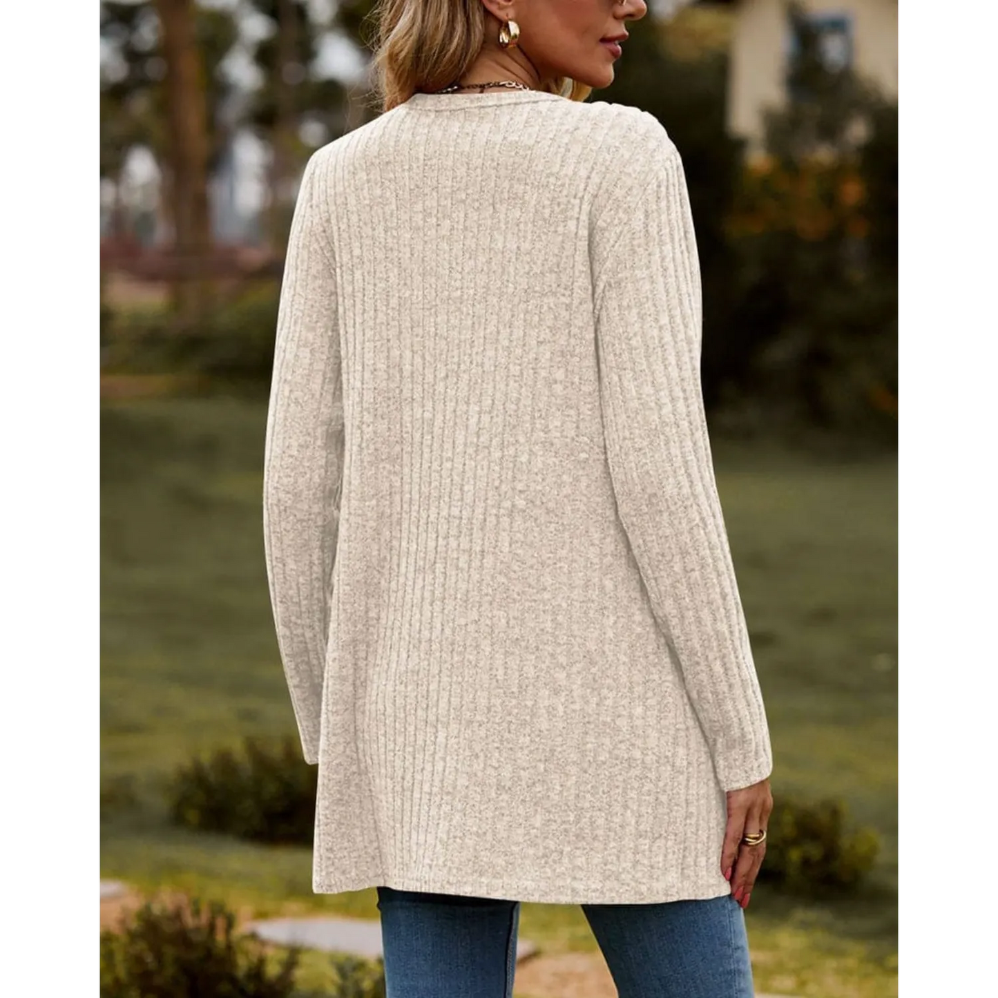 Wulfhilde | Fashionable and Effortless winter Cardigan