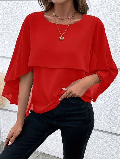 Belle | Relaxed and Timeless winter Blouse