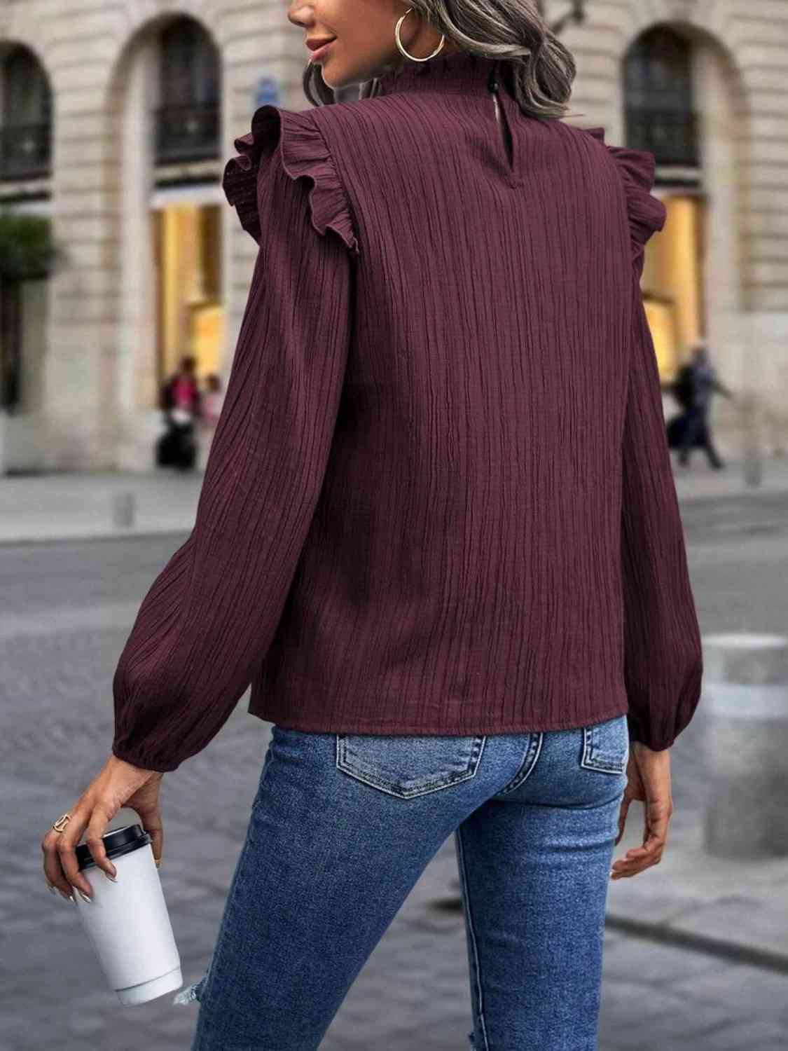 Bibiana | Casual and Fashionable winter Blouse