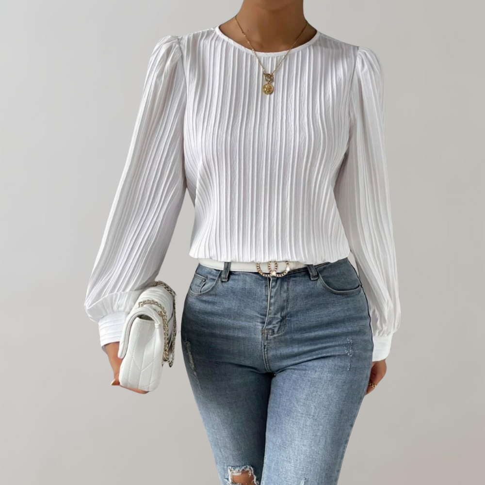 Nenita | Casual and Effortless winter Blouse