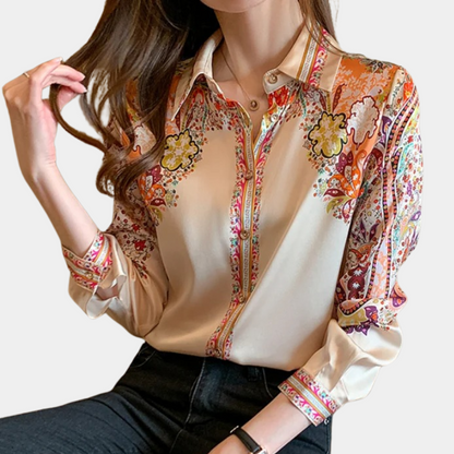 Laís | Tailored and Elegant winter Blouse