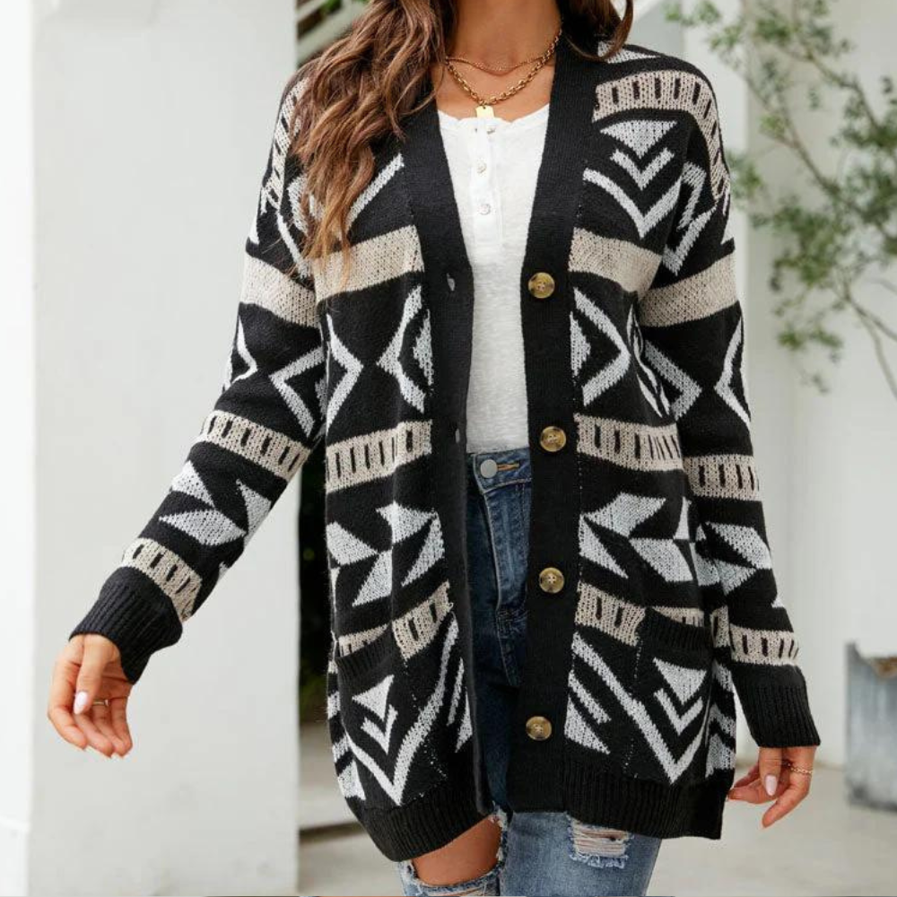 Zoraida | Elegant and Versatile winter Cardigan