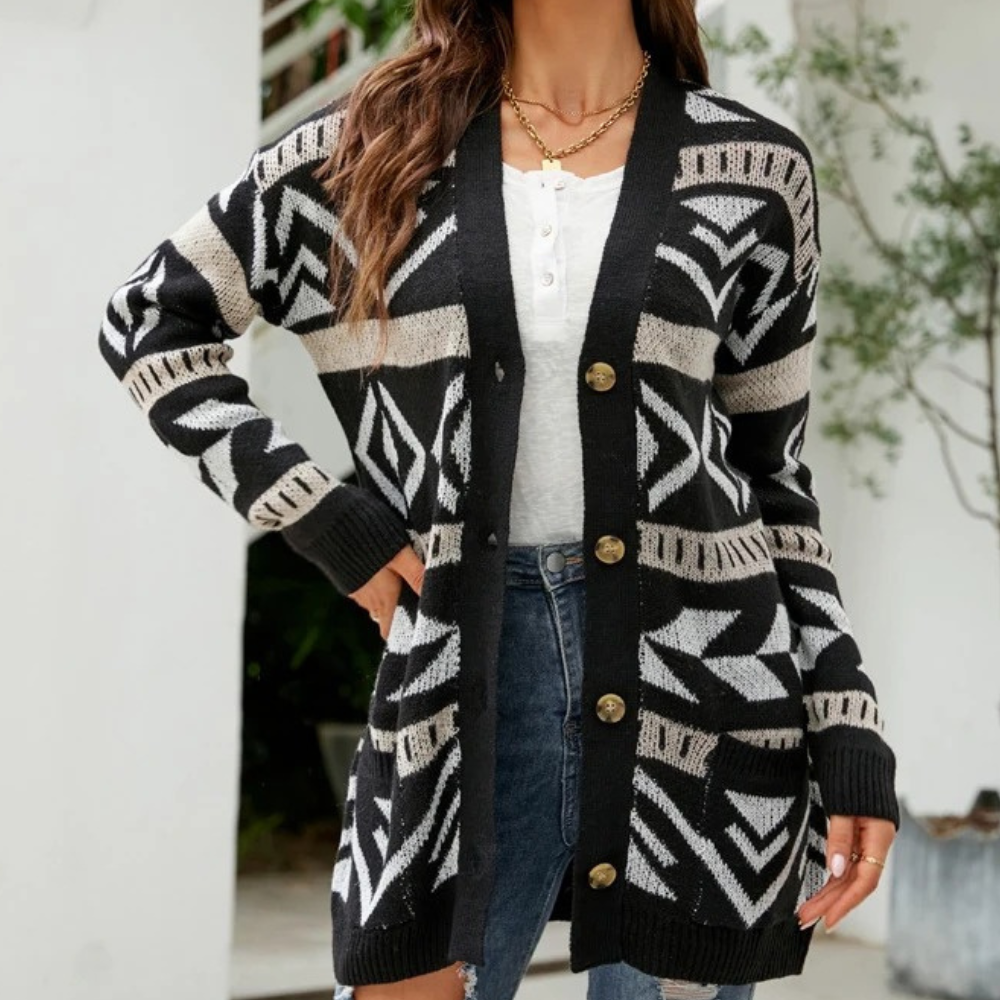 Zoraida | Elegant and Versatile winter Cardigan