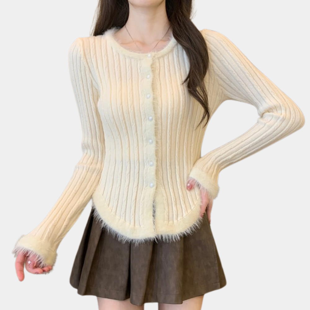 Adela | Effortless and Trendy winter Cardigan