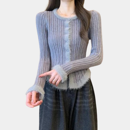 Adela | Effortless and Trendy winter Cardigan