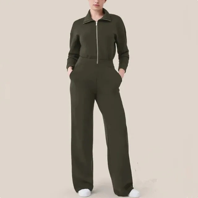 Leanne | Classic and Stylish winter Jumpsuit