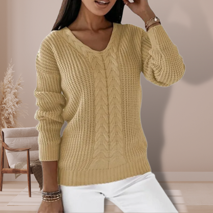 Zuzana | Fashionable and Effortless winter Pullover