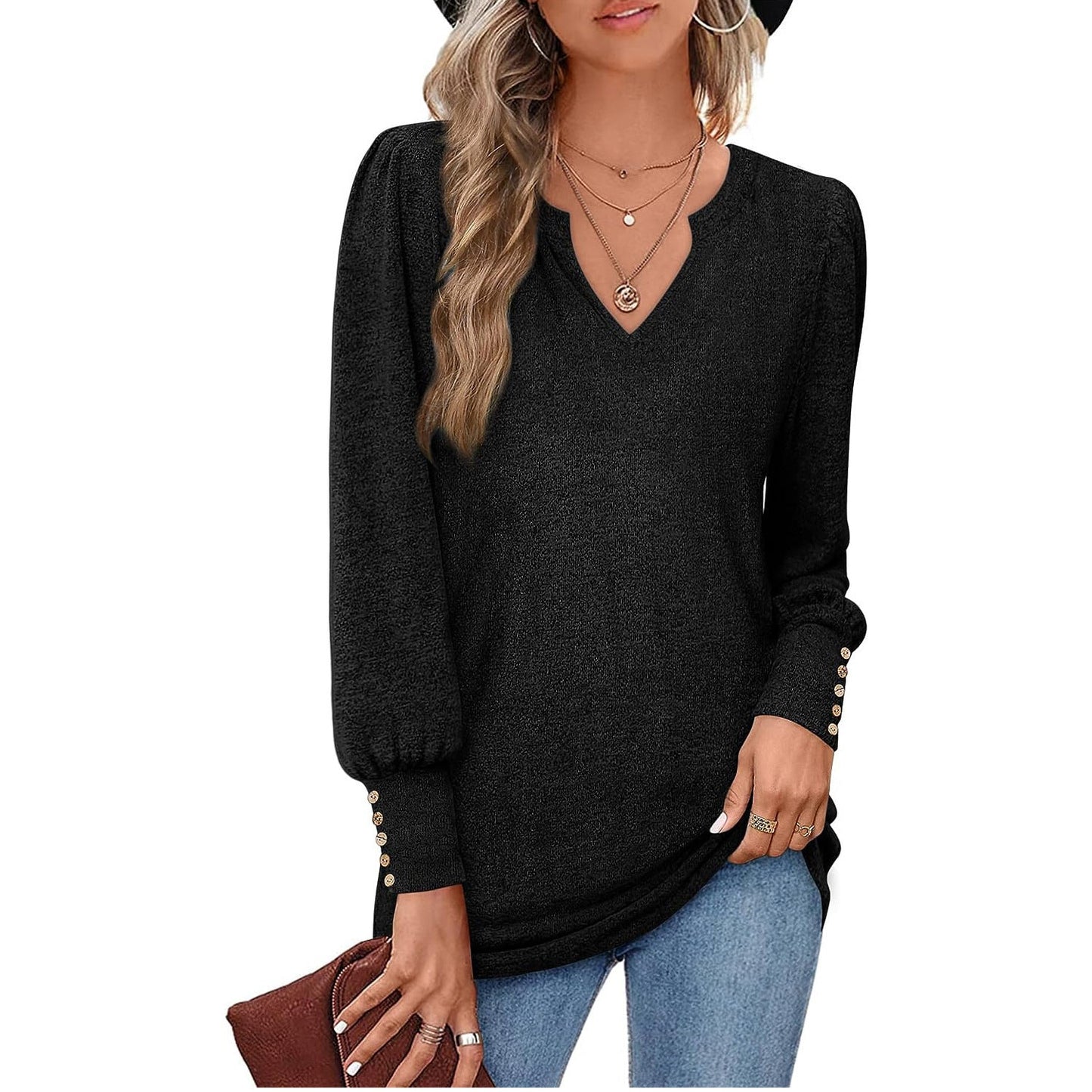 Amelie | Casual and Effortless winter Blouse