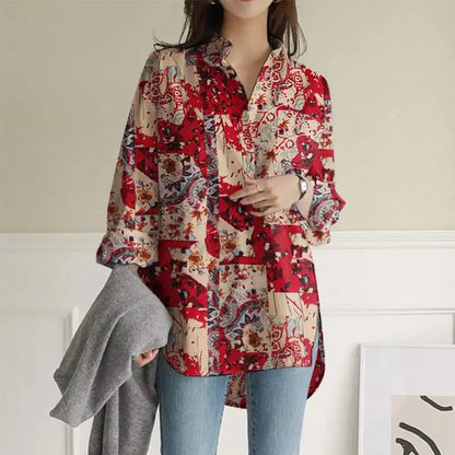 Ann | Casual and Comfortable winter Blouse