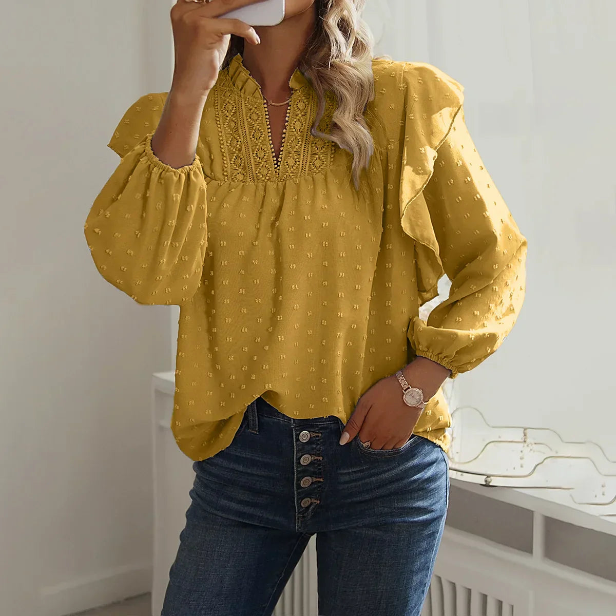 Casey | Casual and Stylish winter Blouse