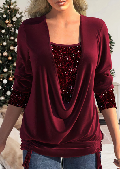 Adah | Modern and Fashionable winter Blouse