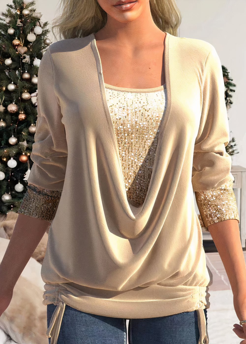 Adah | Modern and Fashionable winter Blouse