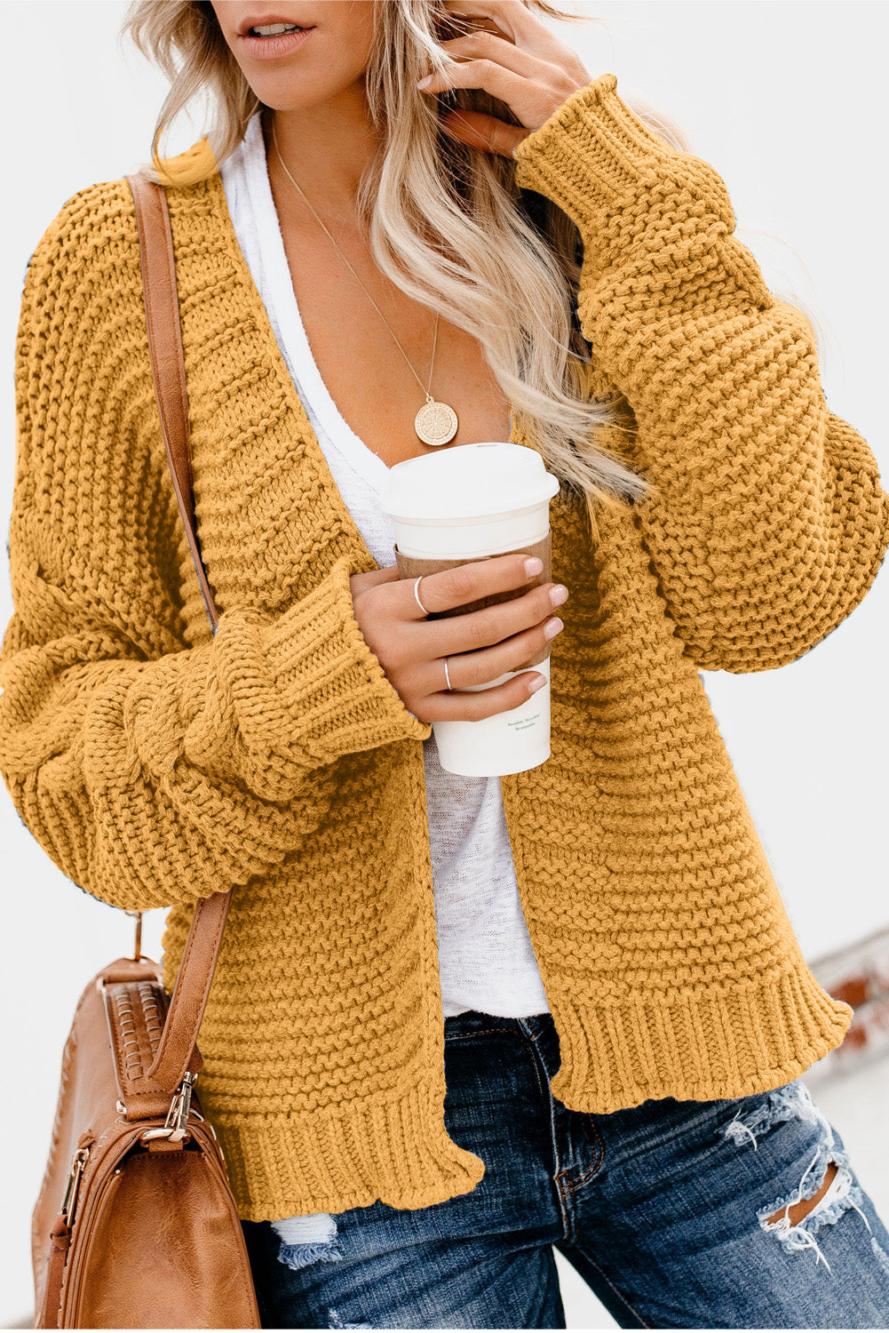 Sílvia | Casual and Fashionable winter Cardigan