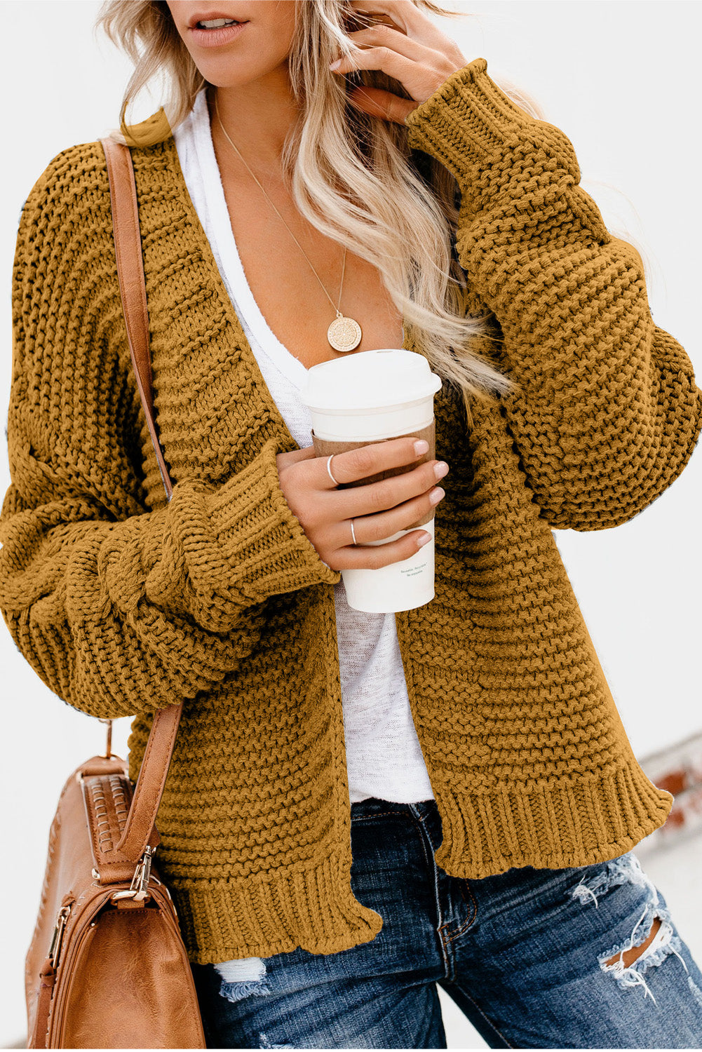 Sílvia | Casual and Fashionable winter Cardigan