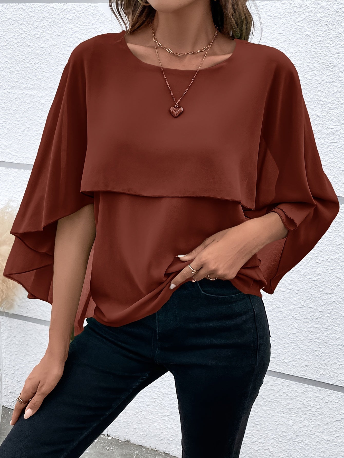 Belle | Relaxed and Timeless winter Blouse